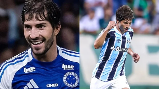 Jogadores que já vestiram as camisas de Cruzeiro e Grêmio