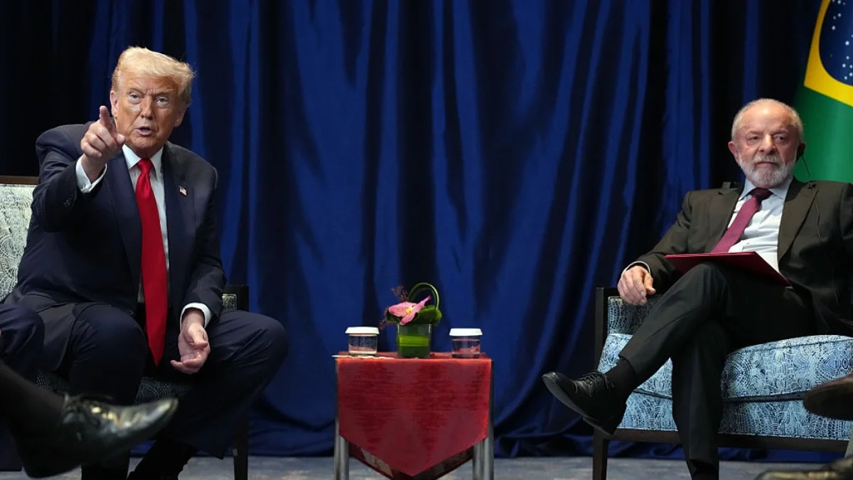 Lula evita assuntos difíceis em conversa com Trump