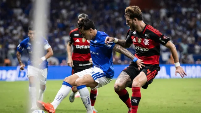 Cruzeiro e Flamengo se enfrentam pela terceira vez em 10 dias