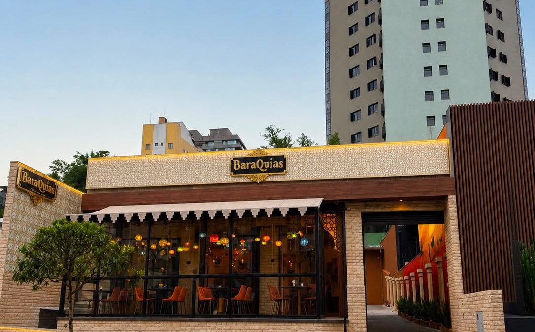 BaraQuias inaugura nova casa no Batel com restaurante e cafeteria árabe