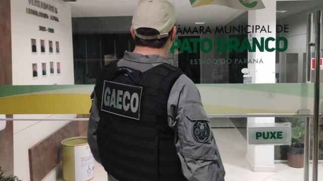 Gaeco investiga presidente da Câmara de Pato Branco por fraude em licitação