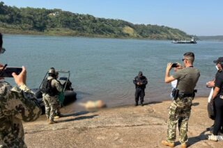 Mulher é achada boiando no Rio Paraná e Marinha do Paraguai investiga