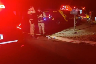 Briga em jogo de sinuca termina com homem baleado e em estado grave em Cascavel