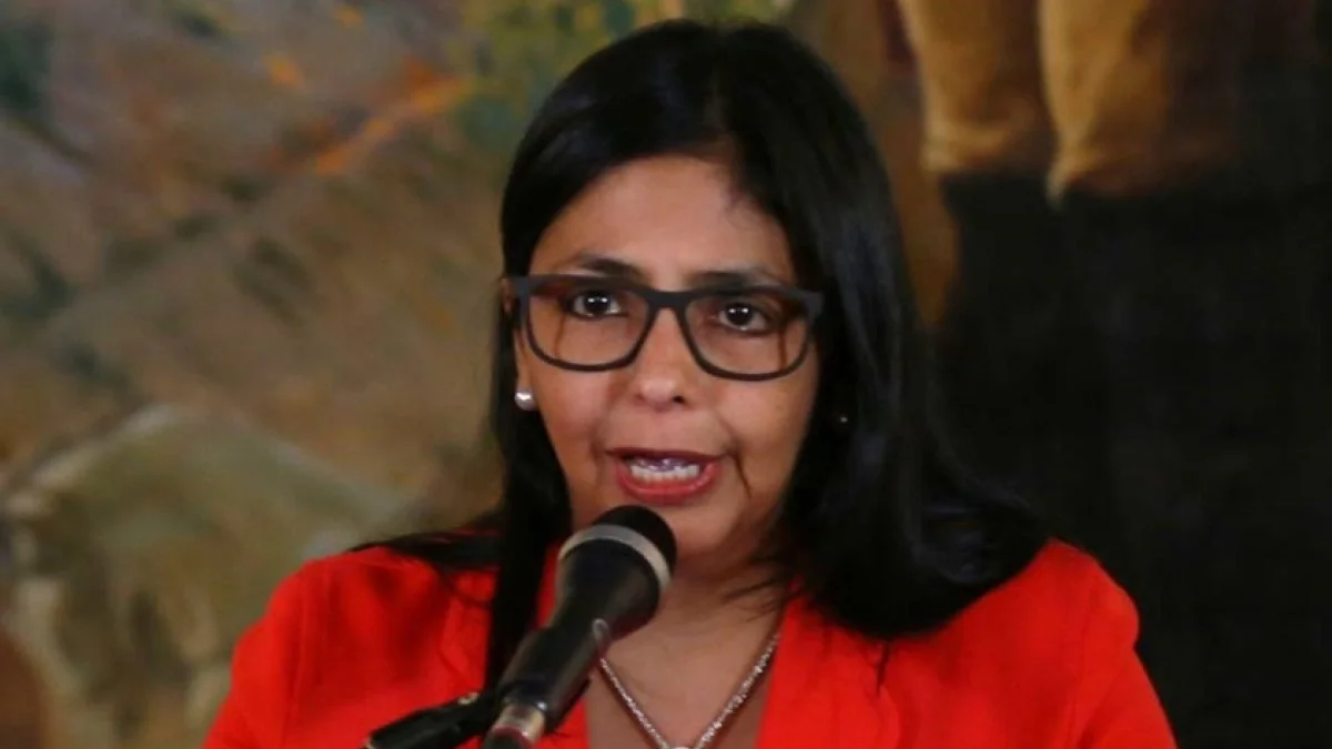 Delcy celebra acordo para controle do petróleo venezuelano pelos EUA