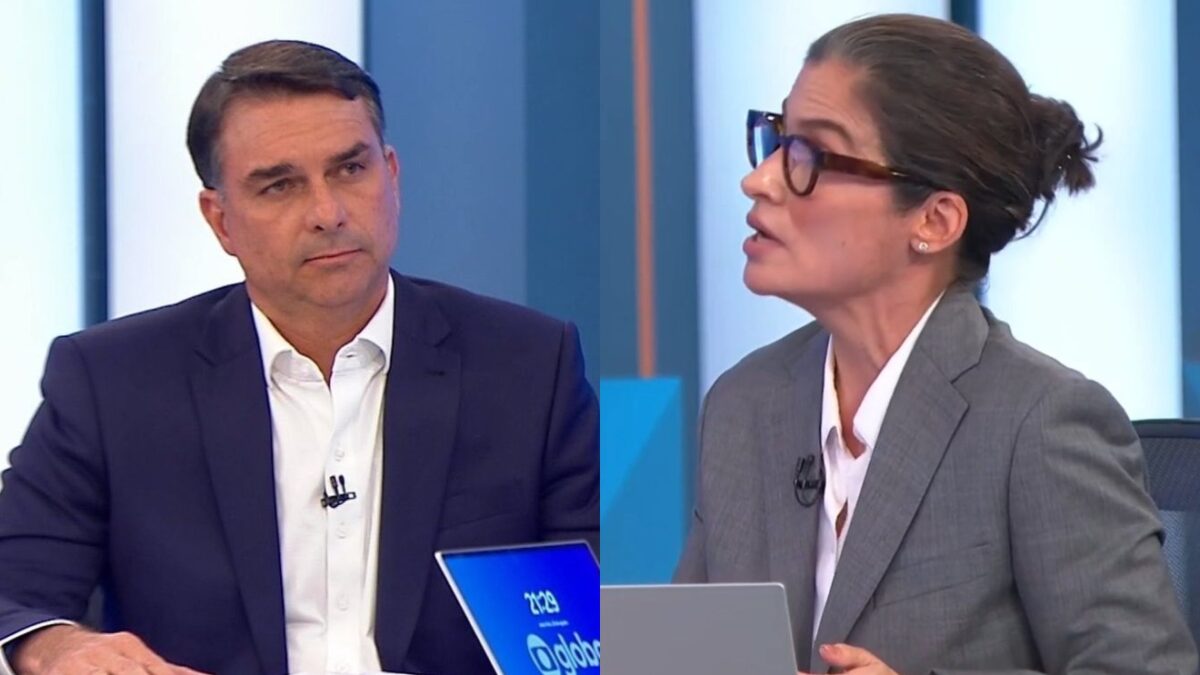 Flávio Bolsonaro apoia jornalista após comentário de Lula