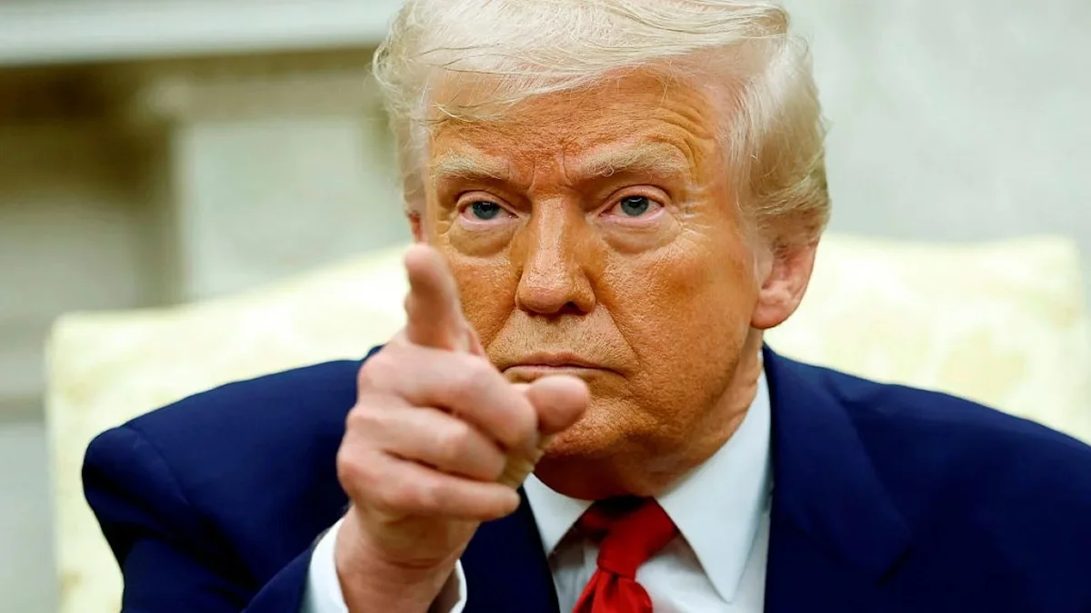 Trump provoca Irã com mapa do Estreito de Ormuz como território dos EUA