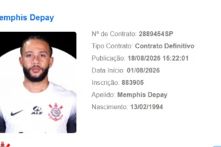 Memphis pode jogar na 24ª rodada do Brasileirão pelo Corinthians