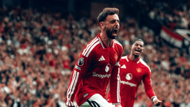 Manchester United vence Ipswich com goleada na Premier League