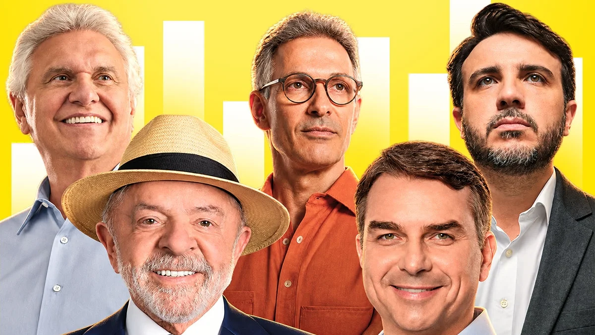 Lula lidera intenção de votos com 39%, Flávio tem 33%