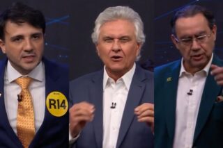 Lula e Flávio não vão ao primeiro debate e dominam as discussões