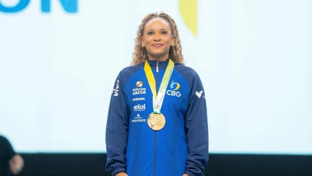 Rebeca Andrade entre convocadas para etapa da Copa do Mundo de Ginástica