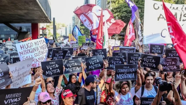 Pressão em atos pelo PL da Misoginia neste domingo