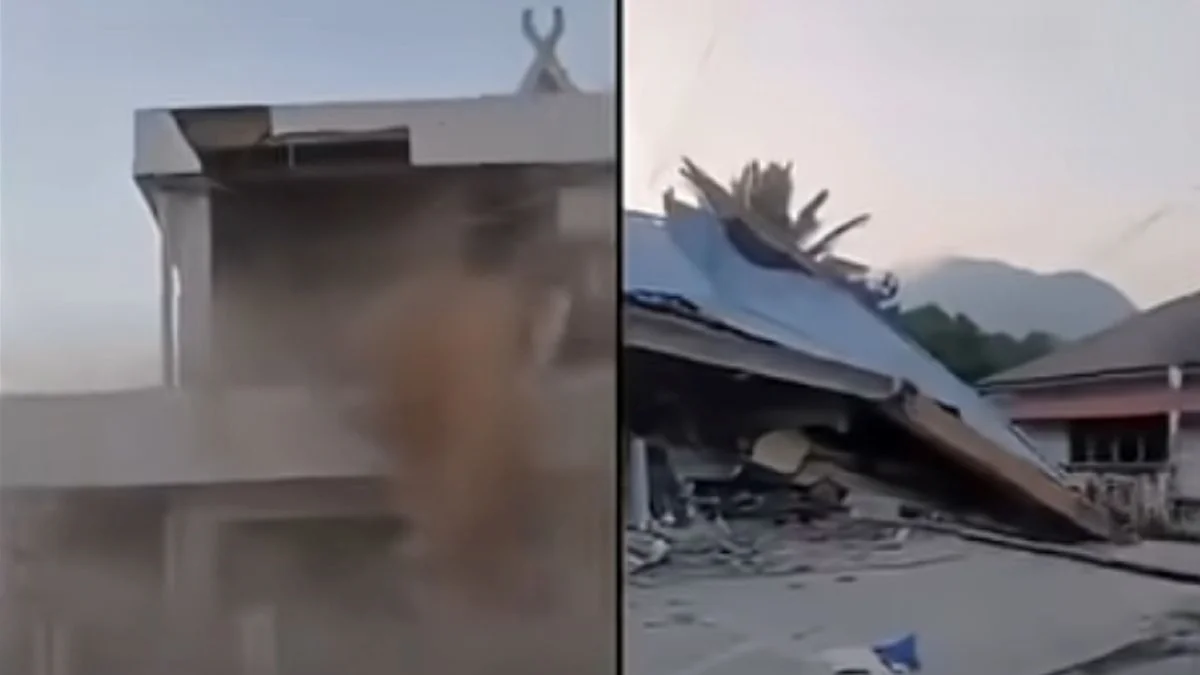 Terremoto de 7,7 causa mortes e danos na Indonésia