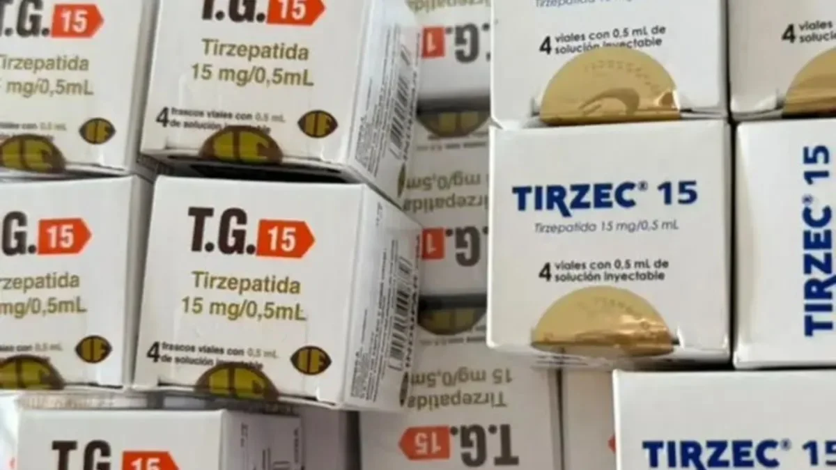 Homem preso com 57 frascos de tirzepatida em Goiás