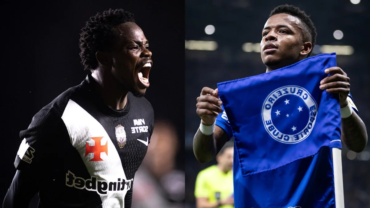 Vasco e Cruzeiro se enfrentam em momentos diferentes no Brasileirão