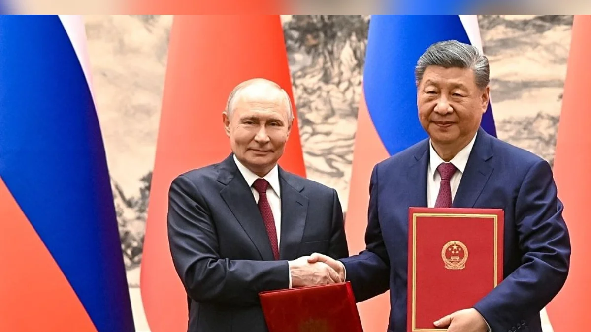 Xi Jinping e Putin se encontram durante cúpula no Quirguistão