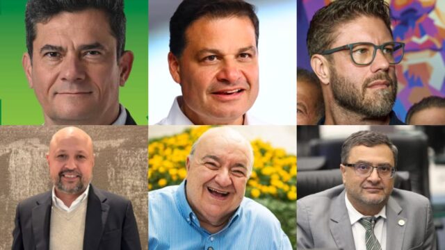 Pesquisa mostra desempenho dos candidatos ao Governo do Paraná com apoio dos vices
