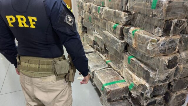 Quase duas toneladas de maconha são achadas em carga de caminhão na BR-369 no Paraná