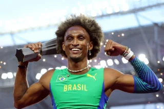 Alison dos Santos vence os 400m com barreiras no Mundial de Atletismo