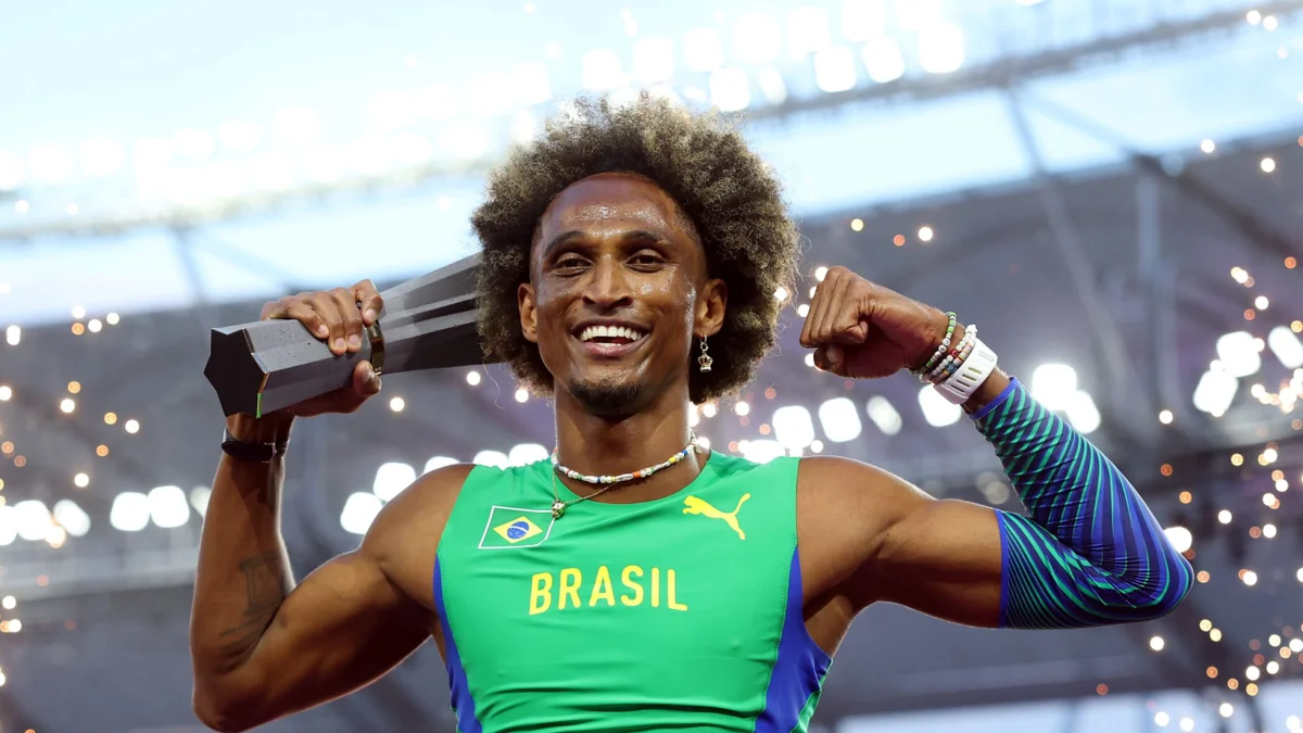 Alison dos Santos vence os 400m com barreiras no Mundial de Atletismo