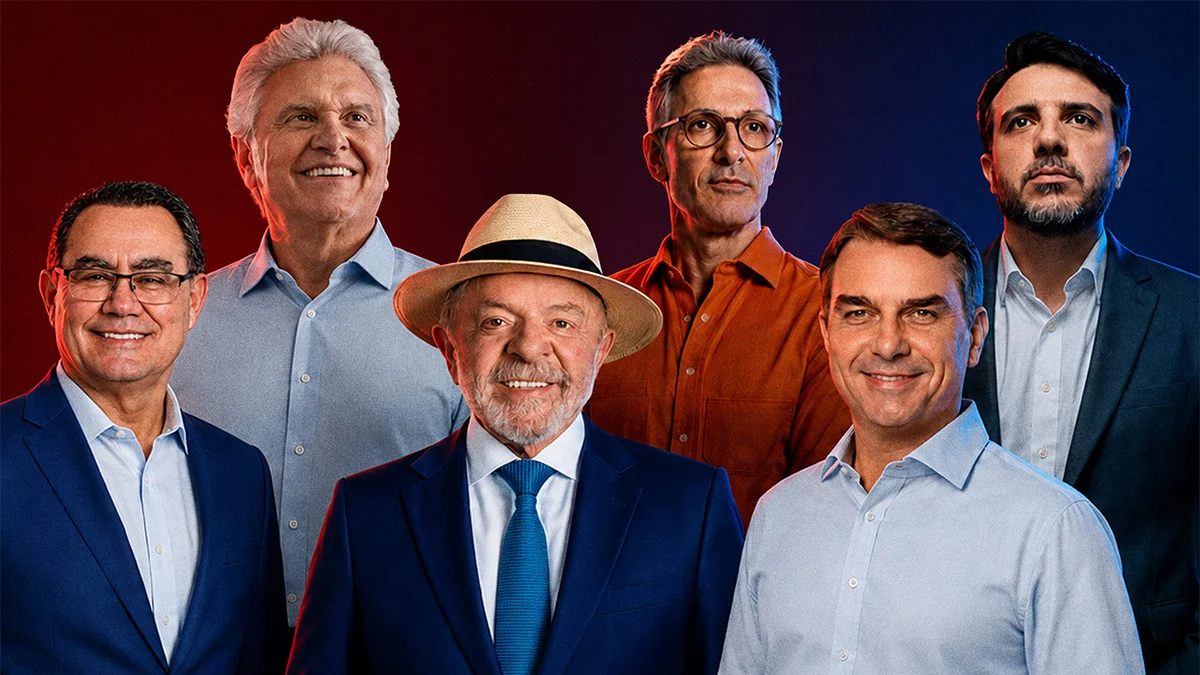 Lula lidera intenção de voto com 38%; Flávio tem 33% e Cury sobe para 8%