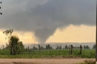 Ciclone pode causar temporais fortes e tornados no Paraná