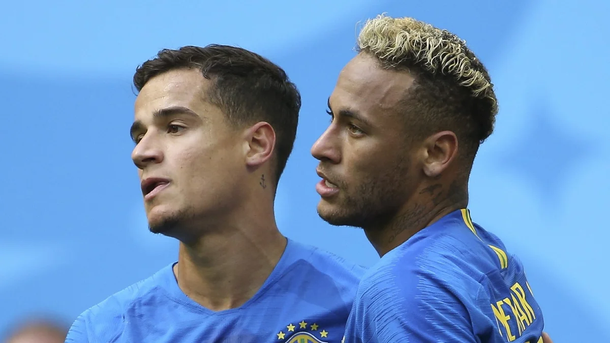 Neymar quer jogar ao lado de Philippe Coutinho no Santos