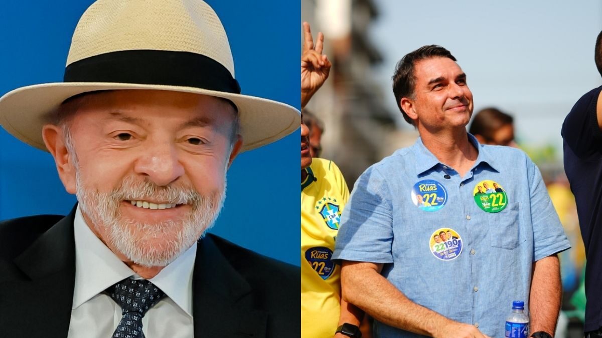 Lula lidera a disputa, Flávio Bolsonaro aproxima-se com diferença de 5 pontos