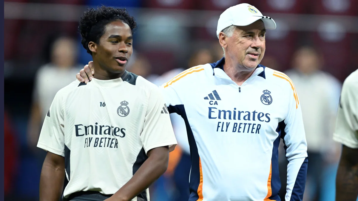 Ancelotti visita Real e acompanha recuperação de Endrick, Rodrygo e Militão