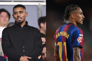 Gabriel Jesus enfrenta disputa com Raphinha pela vaga no Barcelona