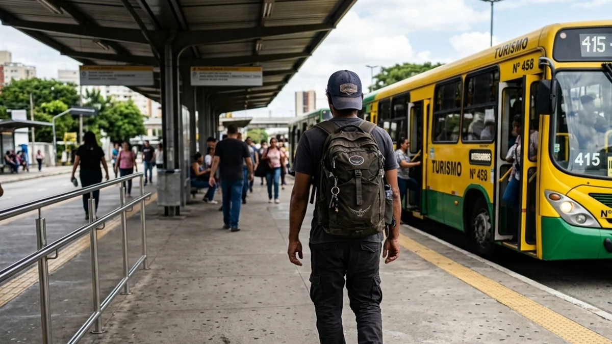 Homem é preso com grande quantidade de drogas em ônibus na Região Serrana