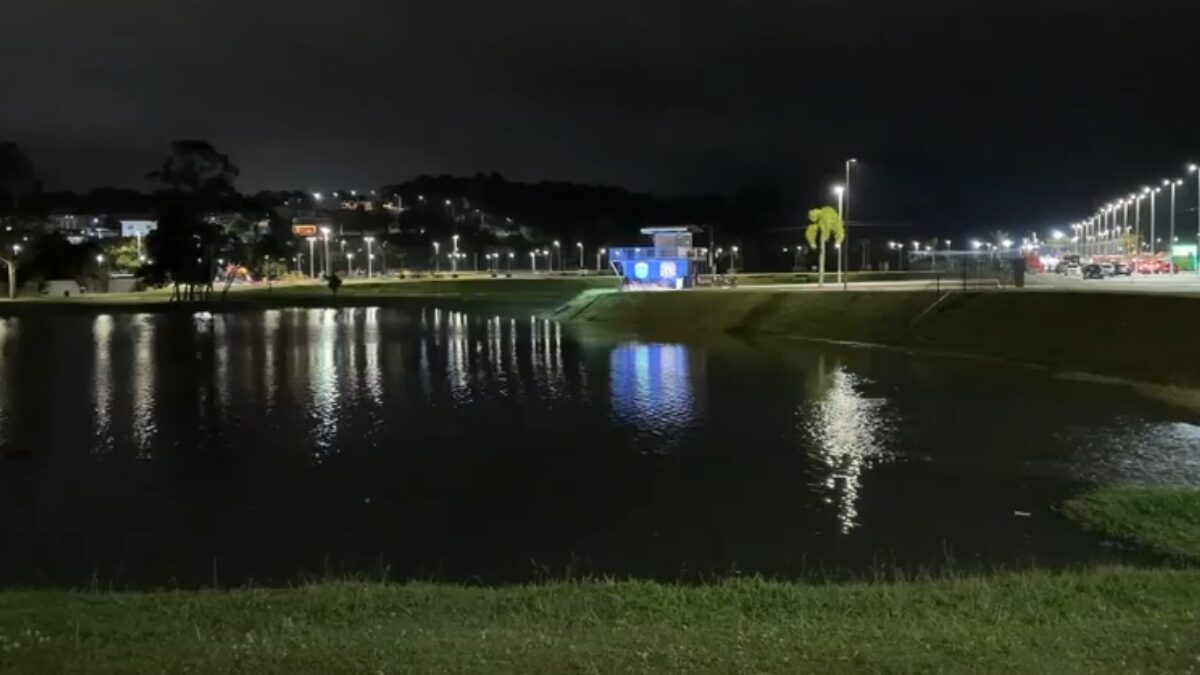 Homem morre afogado após entrar em lago no Parque das Águas