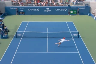 Australiana surpreende e marca ponto impressionante contra Musetti no US Open