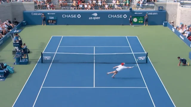 Australiana surpreende e marca ponto impressionante contra Musetti no US Open