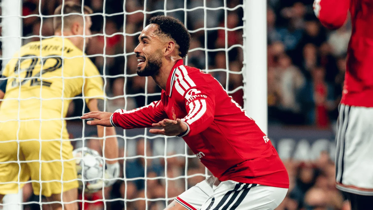 Com gol de Cunha, Manchester United vence Sabah na Champions League