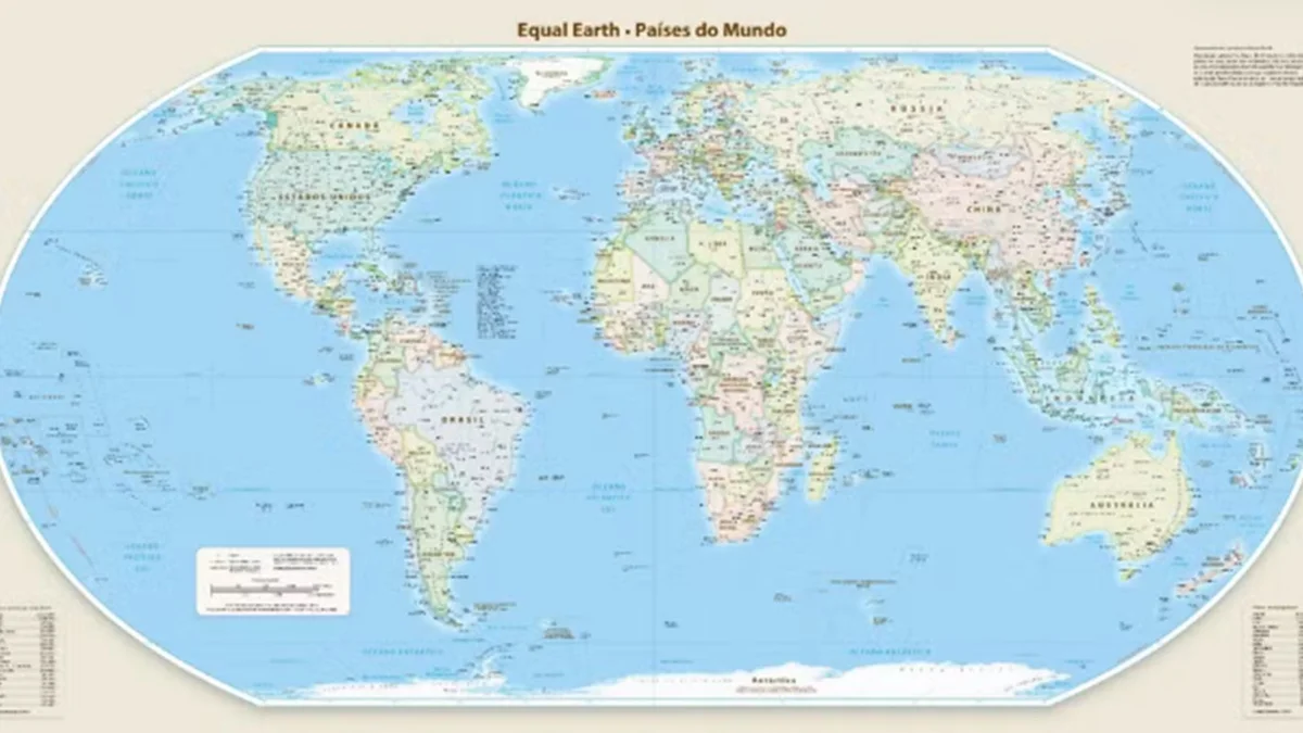 ONU aprova novo mapa que mostra tamanho real da África