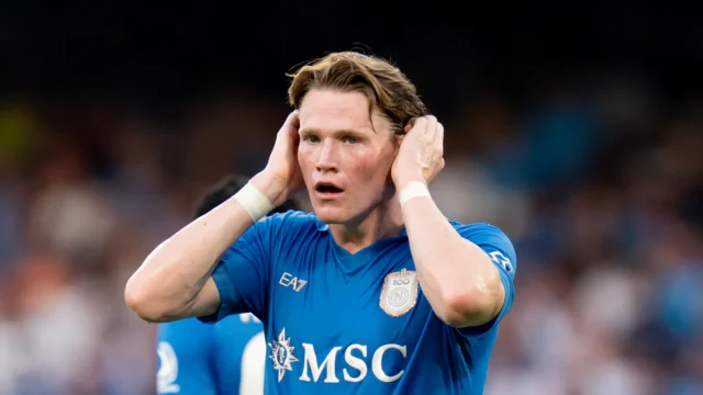 Scott McTominay do Napoli vai fazer cirurgia no coração