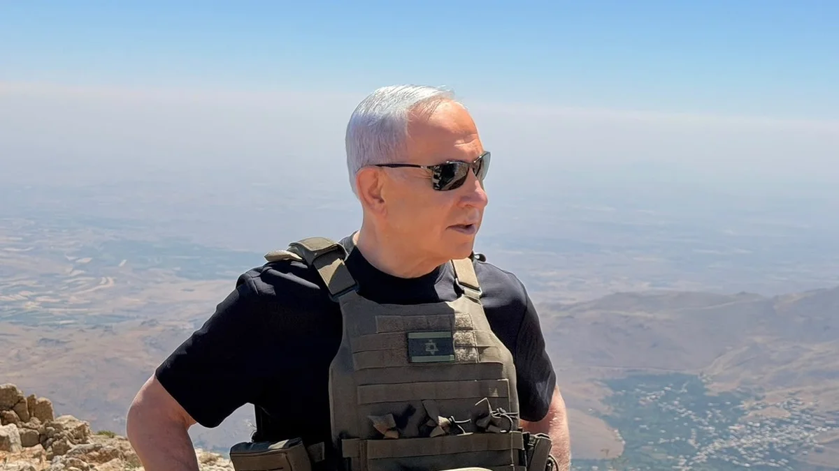 Israel amplia controle na região do Monte Hermon, diz Netanyahu