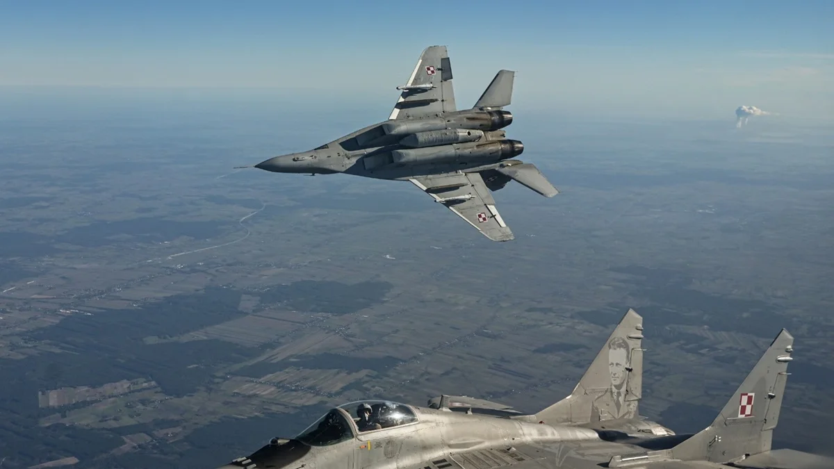 Caças da Otan derrubam drone que violou espaço aéreo da Lituânia