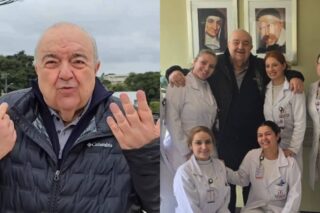 Rafael Greca tem alta e volta à campanha após queda
