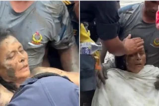 Mulher resgatada no Nepal passa por cirurgia após quadro de hipertermia