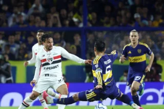 Boca Juniors vence São Paulo por 1 a 0 na Bombonera