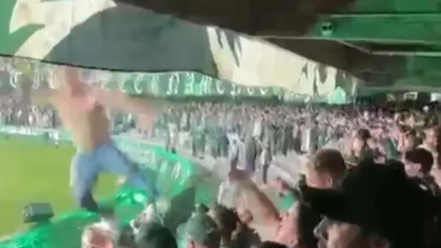 Torcedor cai de arquibancada no Couto Pereira em clássico do Paraná
