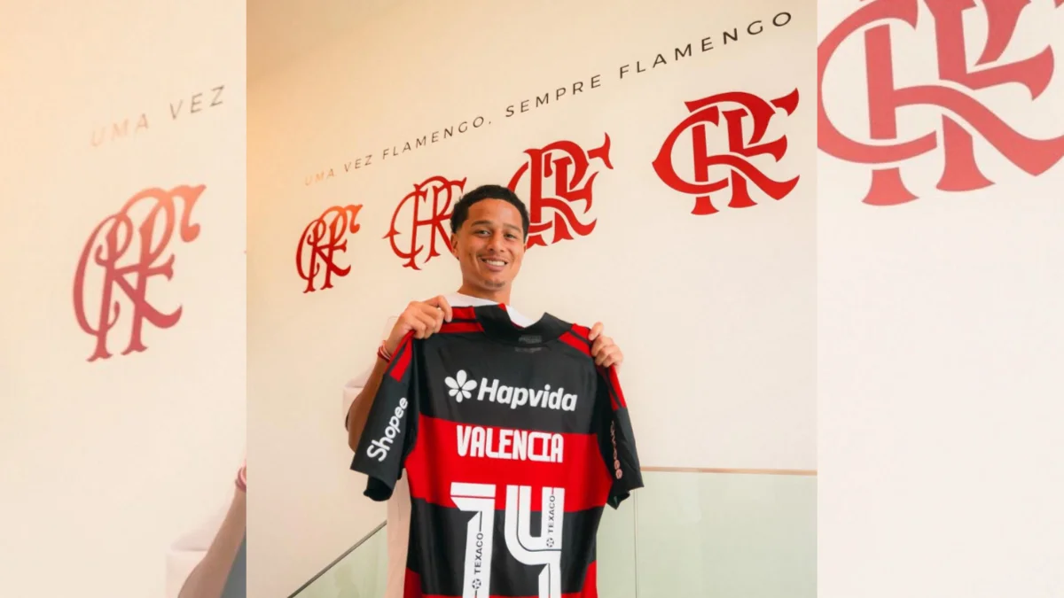 Flamengo confirma chegada de Anthony Valencia